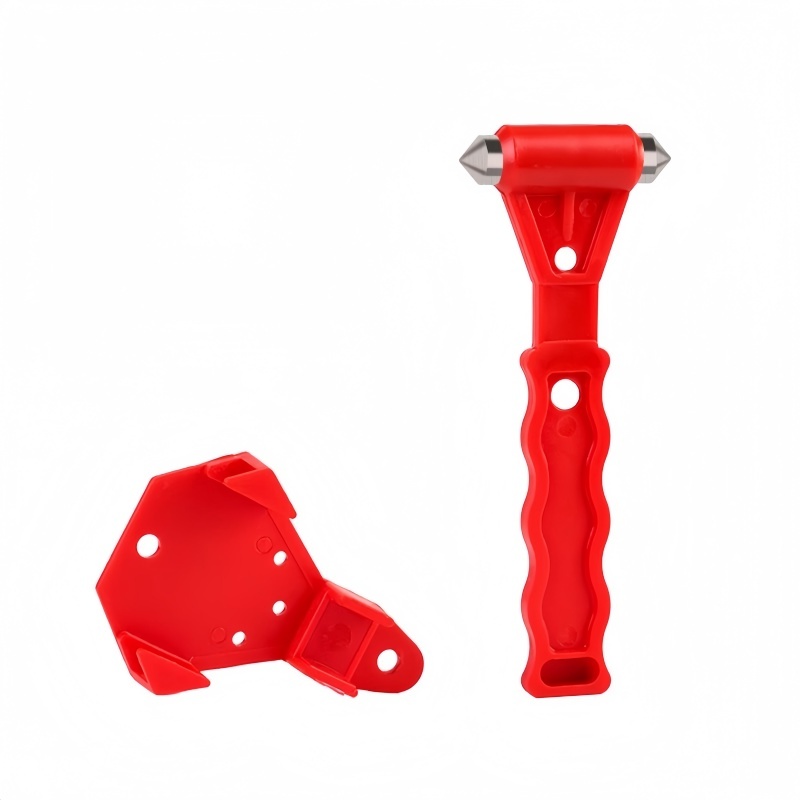 吉迎尚品 消防安全锤 破窗锤 逃生锤 17*7cm带底座 个高清大图