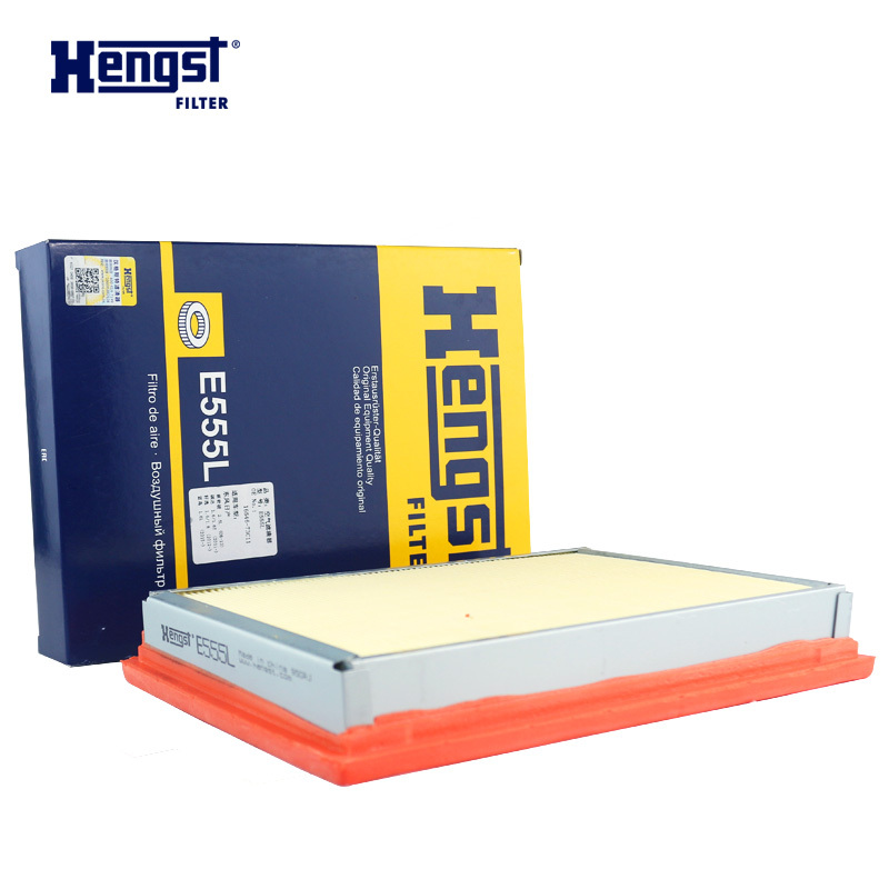 汉格斯特(hengst)空气滤清器E555L适用于蓝鸟骐达骊威轩逸奇骏FX科雷傲