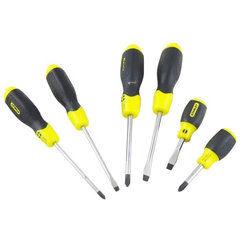 史丹利(STANLEY)92-002-23 测电笔电工起子 6件套 胶柄螺丝批 套