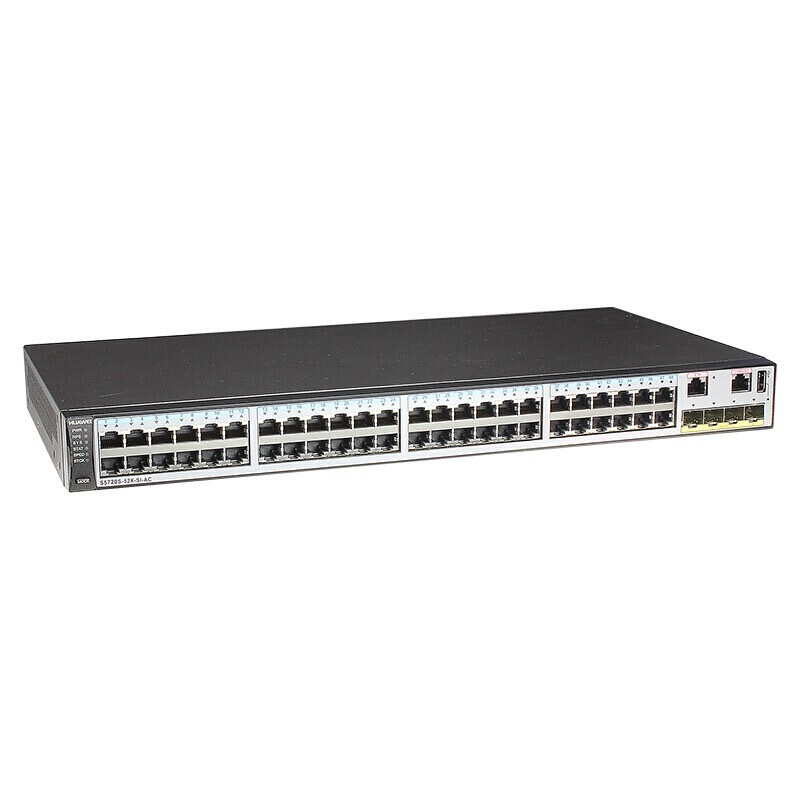 华为 HUAWEI S5720S-52X-SI-AC 48口全千兆万兆上行三层核心交换机