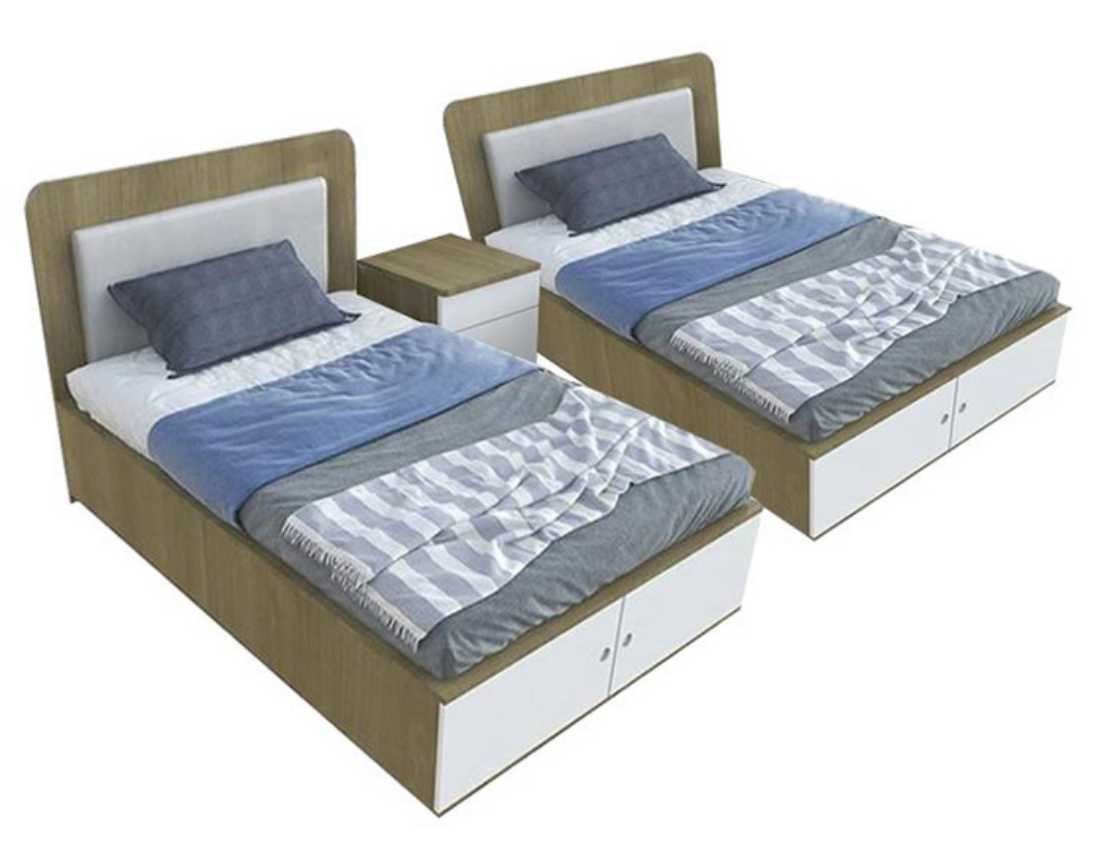 东业家具 床板式床YH-08 1200*2100*450 张高清大图