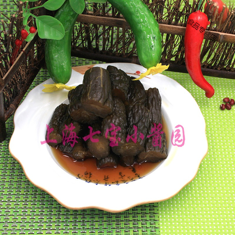 切段三林酱瓜500g酱桂花蜜瓜小苞瓜七宝老街小酱园上海酱菜系列