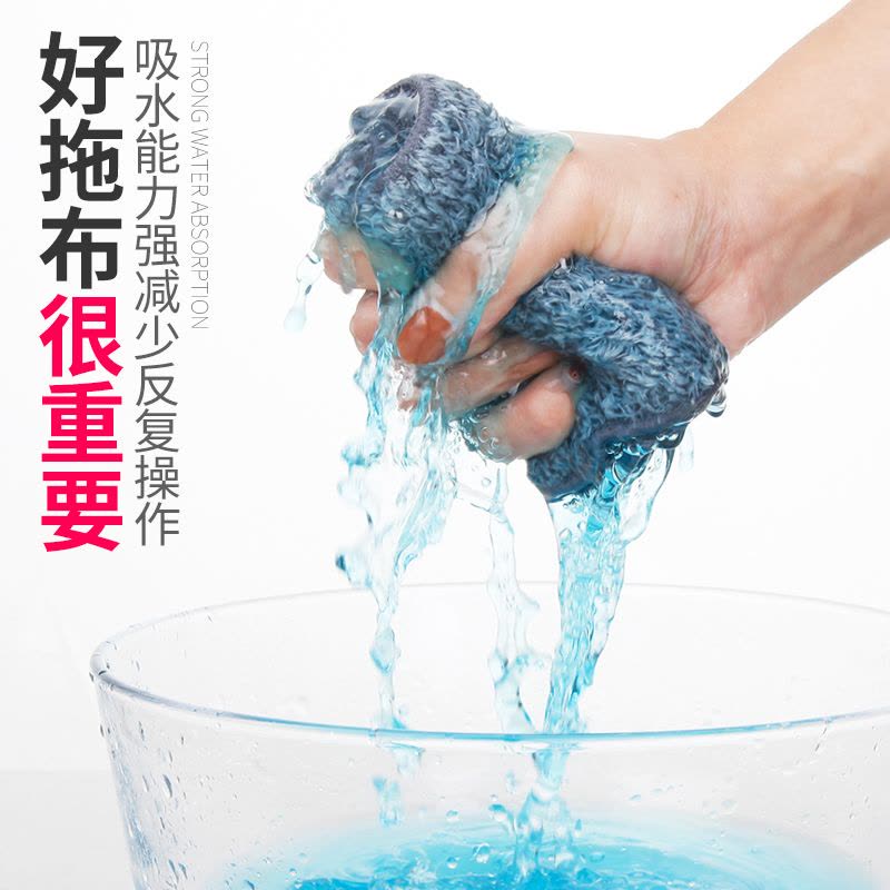 免手洗平板拖把家用懒人网红拖地木地板一拖干湿两用地拖布净图片
