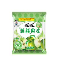 旺旺(Wantwant) 蒟蒻果冻(苹果味)200g 袋装 休闲零食