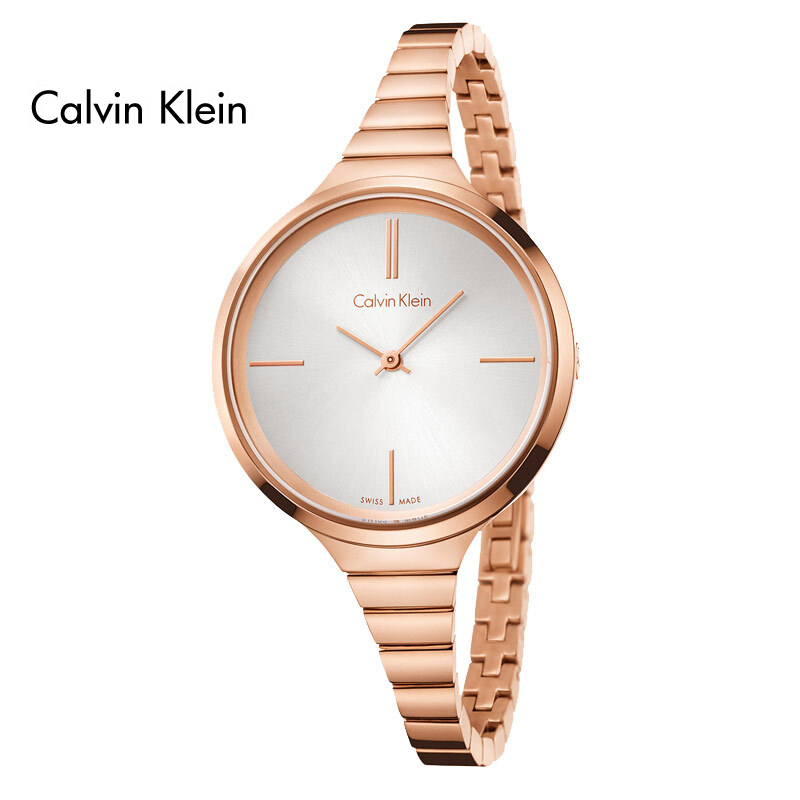 卡尔文·克莱恩(Calvin Klein) LIVELY系列 时尚金属表带 石英女士手表K4U23626