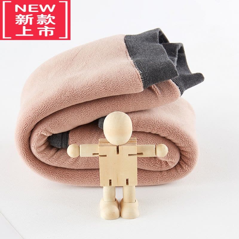 可莉允女童棉裤冬季三层加厚加绒宝宝夹棉北方特厚保暖外穿儿童打底裤子保暖裤图片
