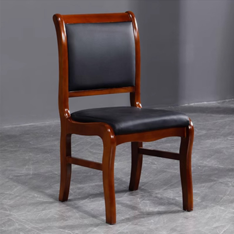 阿拉贡简约现代椅子办公椅会议椅实木靠背椅