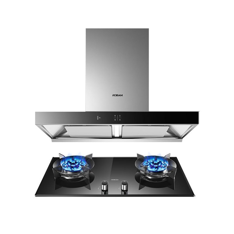 老板robam欧式油烟机24风量烟灶套餐灶具备注气源只发入户地址