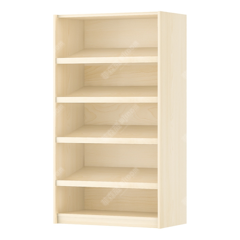 华森葳儿童家具 单格立式中空柜 高直立图书柜 图书柜高清大图