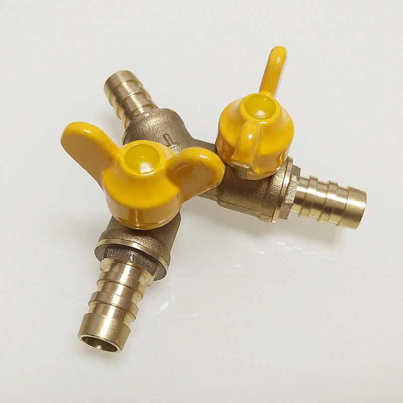 煤气三通阀门煤气软管天然气管宝塔头连接燃气接头液化气三通球阀