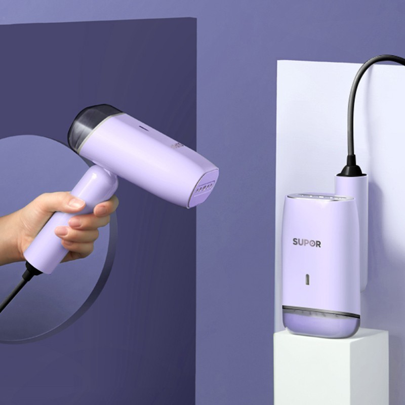 苏泊尔( SUPOR)手持挂烫机可折叠 浅紫色 SG20AP-12高清大图