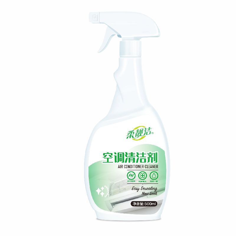 空调清洗剂500ml*6瓶 家用清洁挂机强力去污除异味免拆洗内机泡沫清洗高清大图