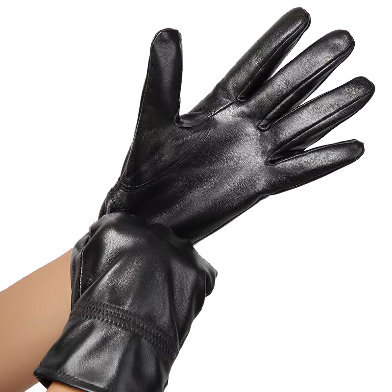 惠铁 加绒保暖摩托车骑行劳保手套 羊皮 双高清大图