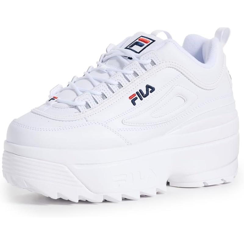 斐乐(FILA)厚底增高复古运动鞋女休闲鞋百搭潮牌板鞋厚底鞋