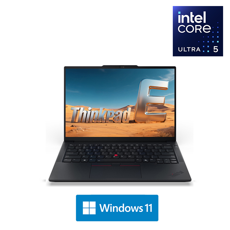ThinkPad E14 1NCD 2025款 14英寸轻薄便携游戏商务办公笔记本电脑 定制 Ultra5-228V 64G 1T 2.8K屏 120HZ高清大图