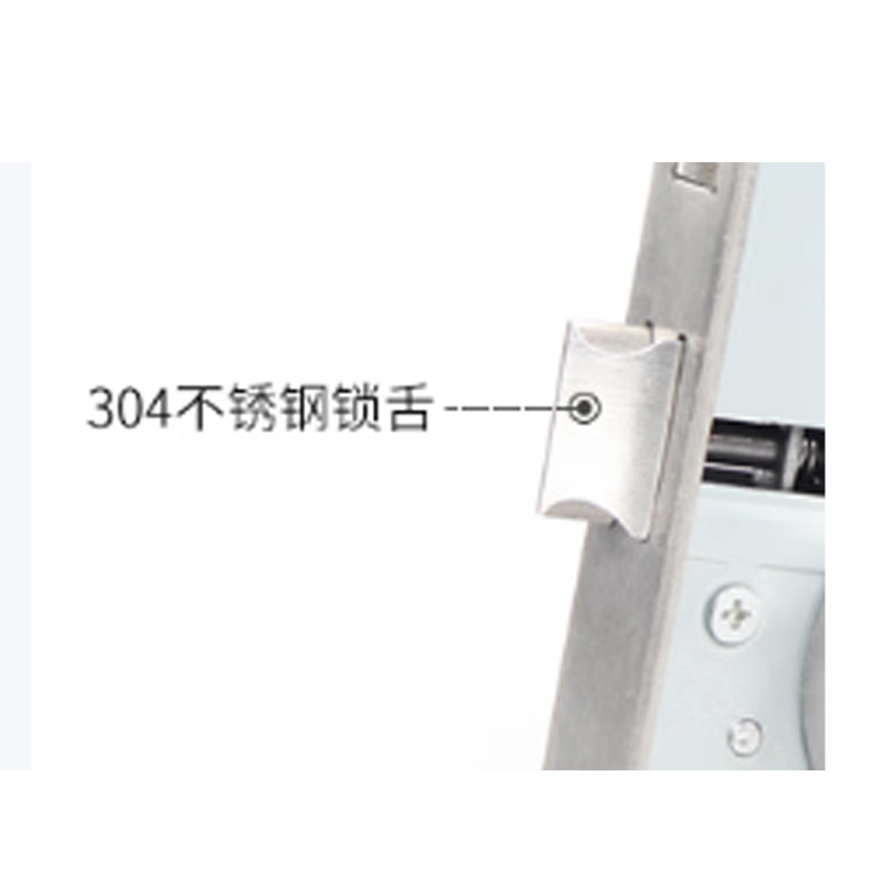 友鑫邦 防火门锁 不锈钢 套高清大图