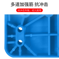 新越昌晖全新PP原料车板加厚尼龙推车面板耐磨防滑板车板面四角加固防撞 47*73承重约300斤JY150