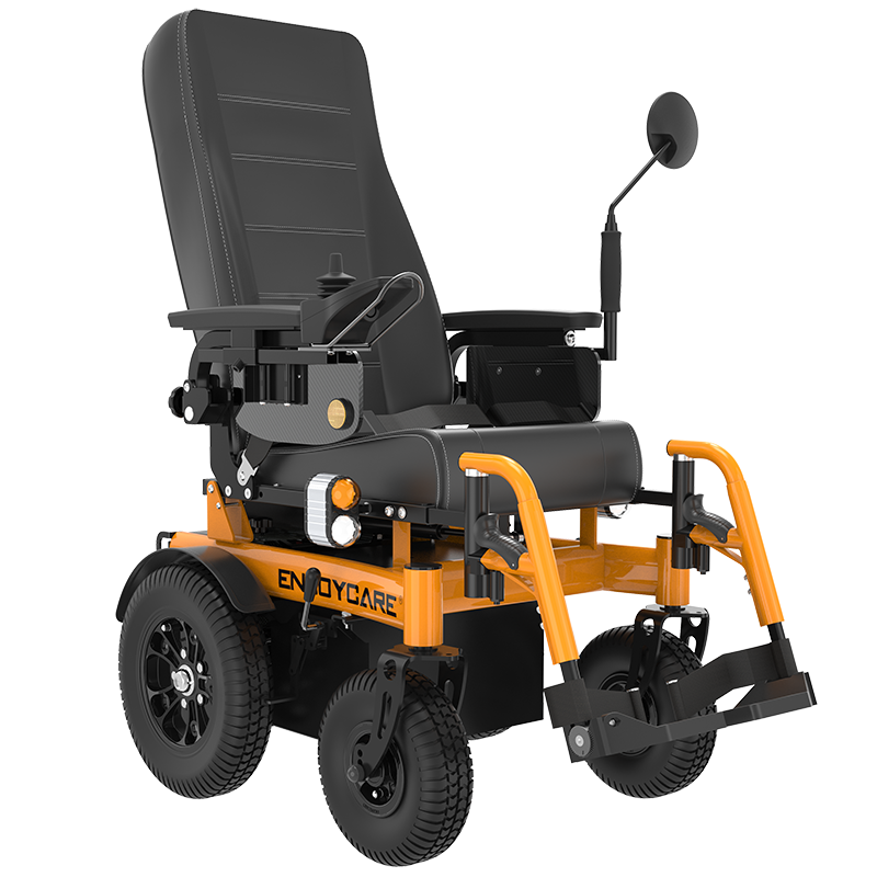 伊凯越野型电动轮椅智能全自动残疾人户外室外老年人四轮代步车62la