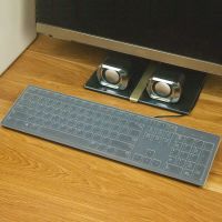 戴尔台式一体机电脑键盘膜KB216D/T/P AIO7777凹凸防尘保护套罩贴 透明