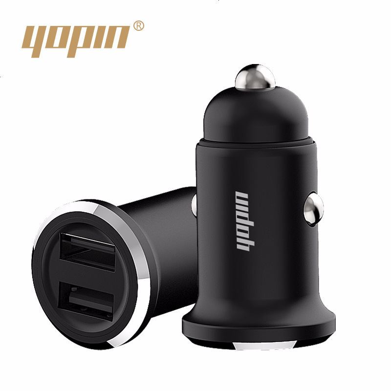 车载充电器手机车充USB快充汽车用多功能一拖二点烟器插头万能型