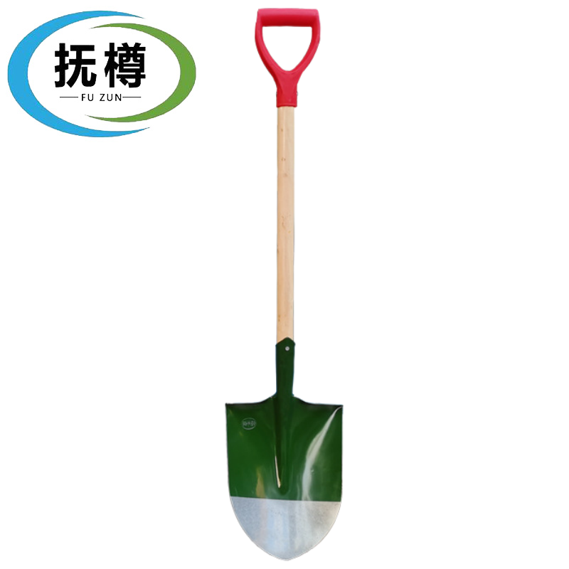 抚樽 铁锹 桔色23*30*100cm 把高清大图