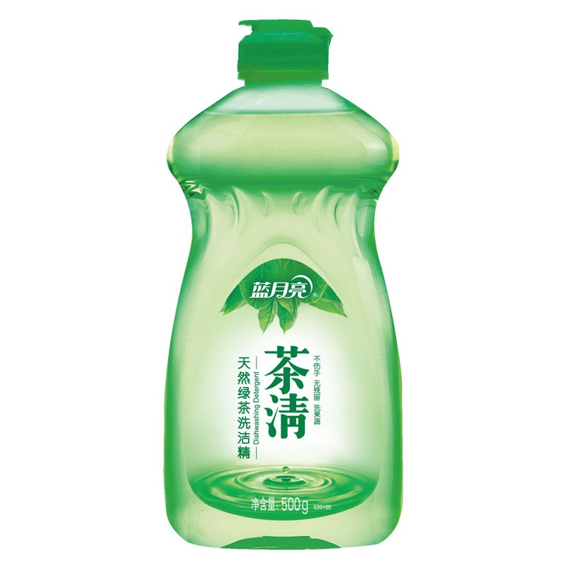 蓝月亮 茶清(绿茶清香)洗洁精500g