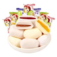 不二家夹心棉花糖（蓝莓味）500g散装棉花糖休闲零食结婚喜糖
