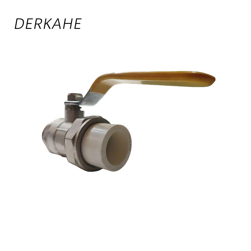 DERKAHE 中型PPR外牙球阀 DE20 个高清大图