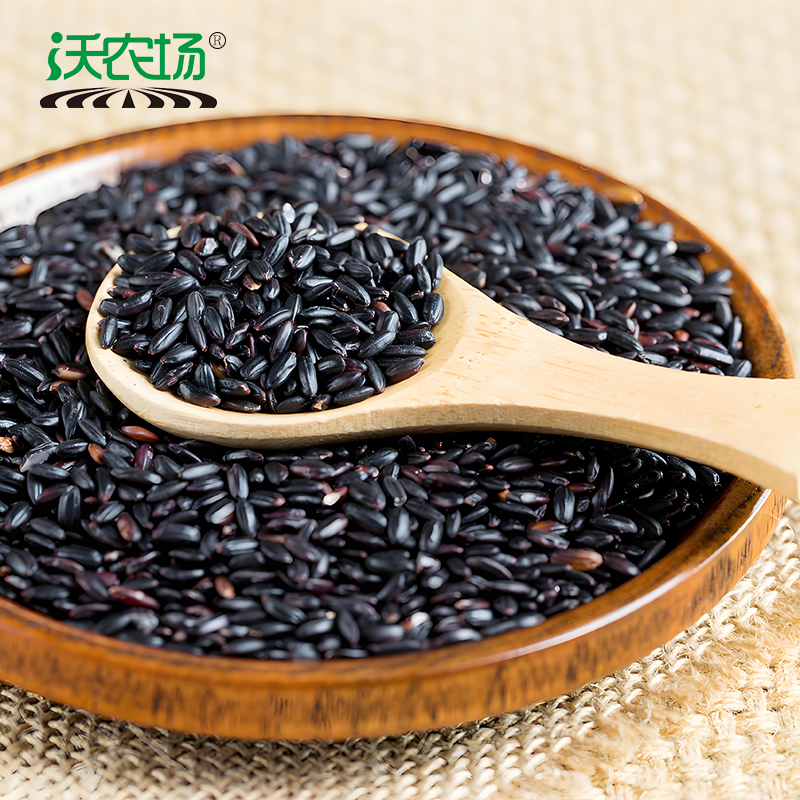 沃农场黑米470g/袋高清大图