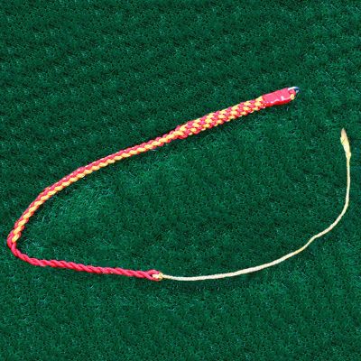 麒麟鞭鞭绳尼绒鞭头鞭线绳成人健身鞭专用鞭绳手工编织70厘米呢绒鞭头