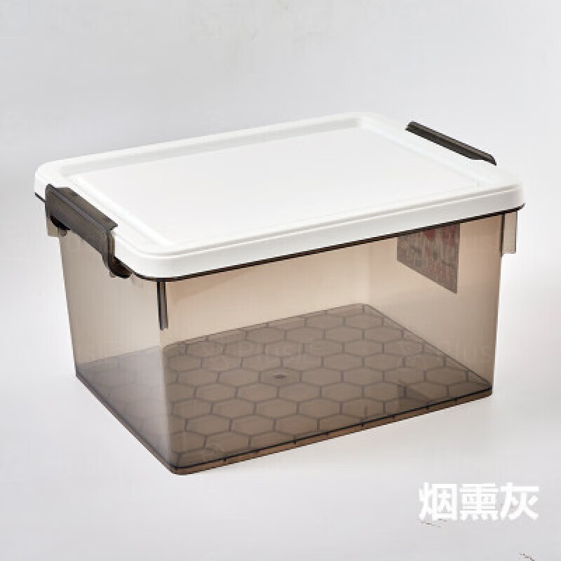 禧天龙(Citylong) X-6269正派收纳箱(烟雾灰)衣物书籍家用玩具整理箱高清大图
