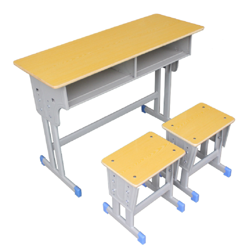 致恒华木学生双柱课桌凳zhhm-x004(双人)