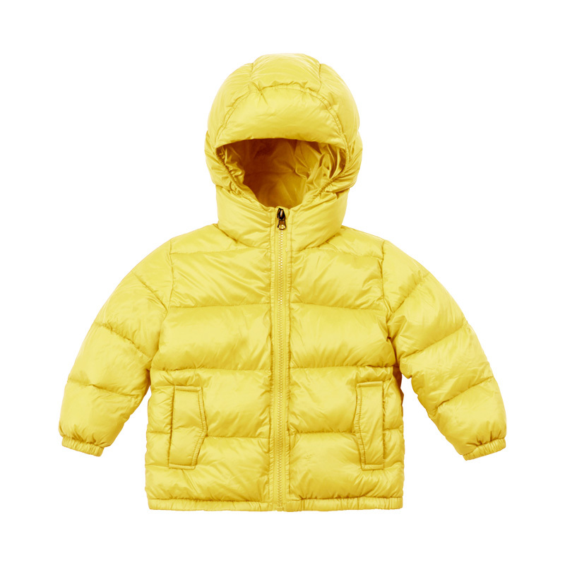 小红豆童装儿童轻薄羽绒服男女童面包服中大童宝宝雷锋帽款羽绒服外套