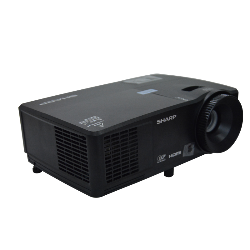 夏普 (sharp) XG-EC550XA商务办公工程投影仪 5500流明 对比度5000:1 含幕布吊架线材+上门安装