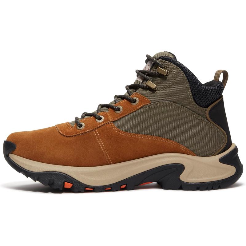 Timberland男士防水登山靴舒适耐磨户外徒步靴适合各种地形高清大图