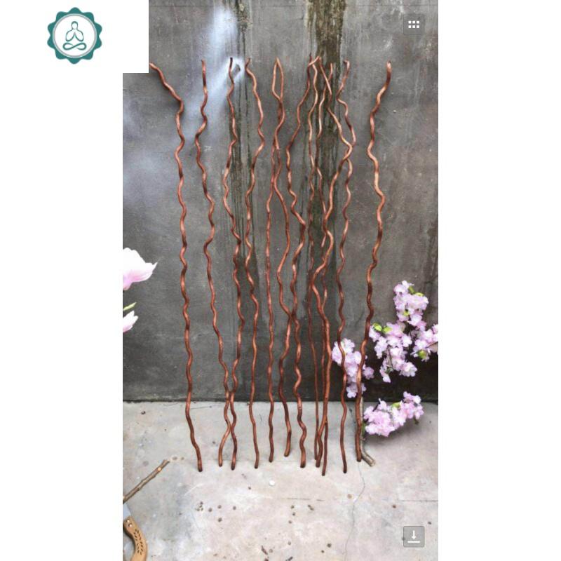 天然龙柳干枝云龙柳干花干树枝装饰藤条装饰插花艺术婚庆拱玄关封后高1 5米带皮原色50枝加粗干树枝图片 高清实拍大图 苏宁易购