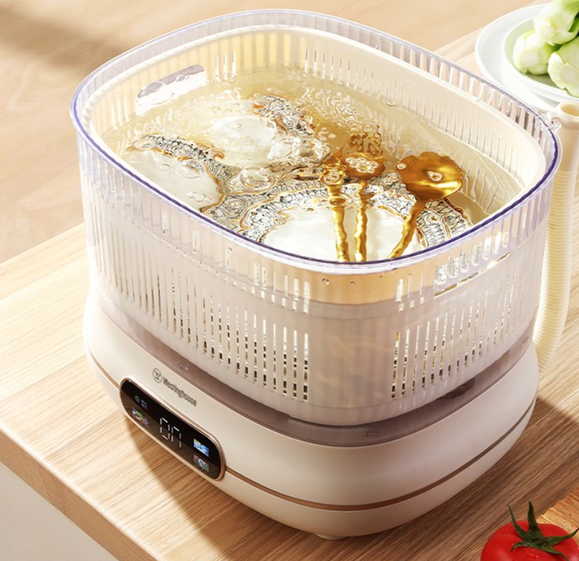 西屋(WESTINGHOUSE)-果蔬清洗机-WGS10B低噪音设计 一键操作;新鲜蔬果,高清大图