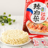 辣白菜韩国汤味辛拉面方便面速食泡面煮面120g*5袋 五连包 包邮