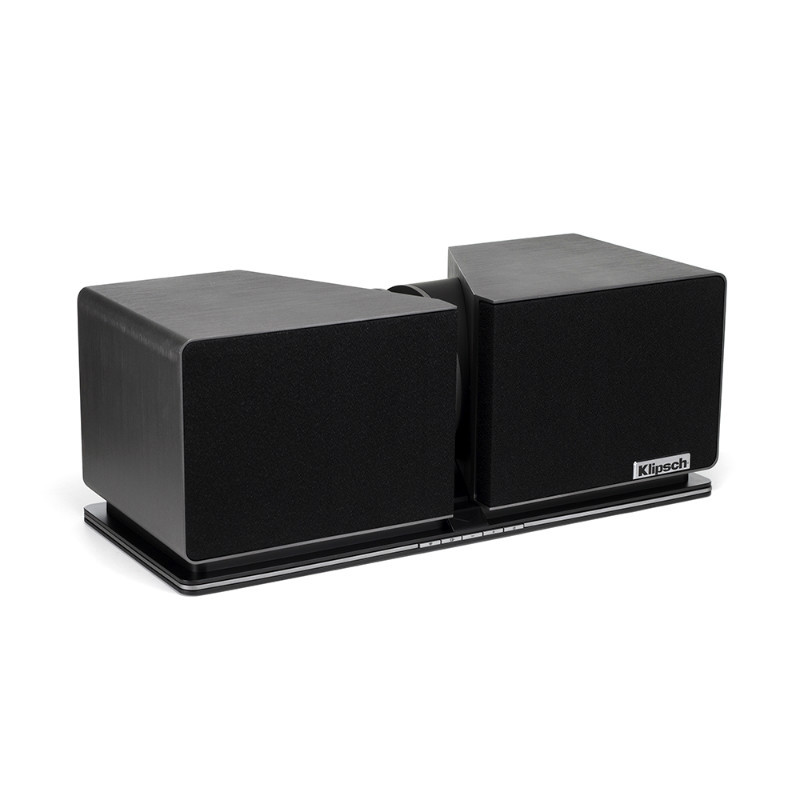 杰士(Klipsch) STADIUM 蓝牙/ariplay 重低音HIFI 桌面书架客厅有源音箱响 限量版 黑色