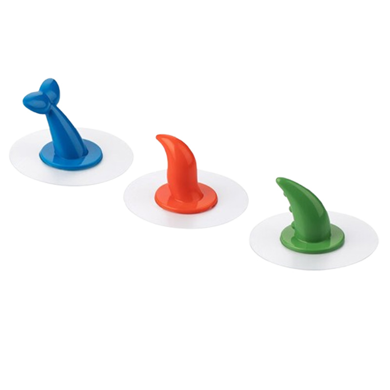 茶花粘钩无需打孔易撕即用无痕卡通尾巴121014(颜色随机)