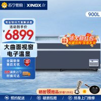 星星(XINGX)SD/SC-909BYE 780升 雪糕饮料柜 冰柜商用展示柜 冷藏冷冻转换 卧式展示柜 雪糕柜