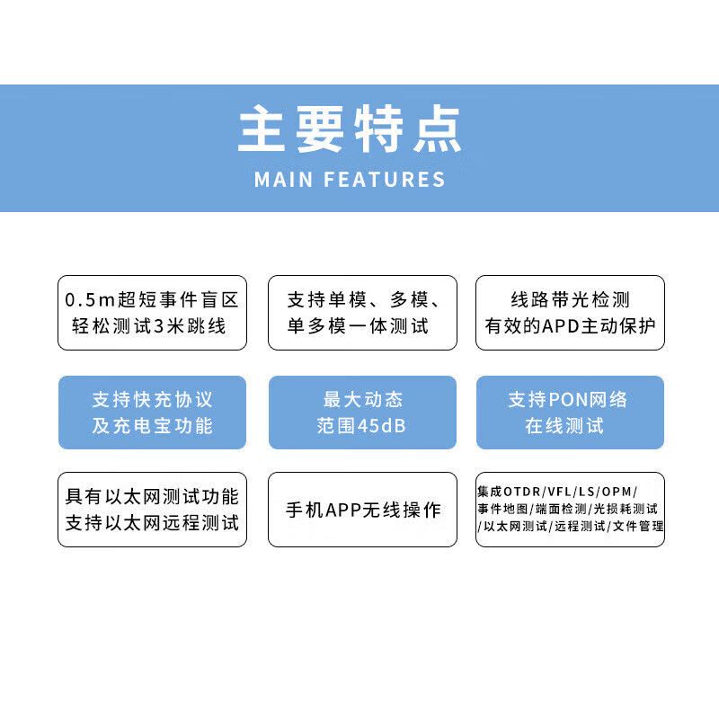 诺克(NOVKER)光时域反射仪 NK6200-S4 高性能大动态45/43dB 光纤测试仪图片