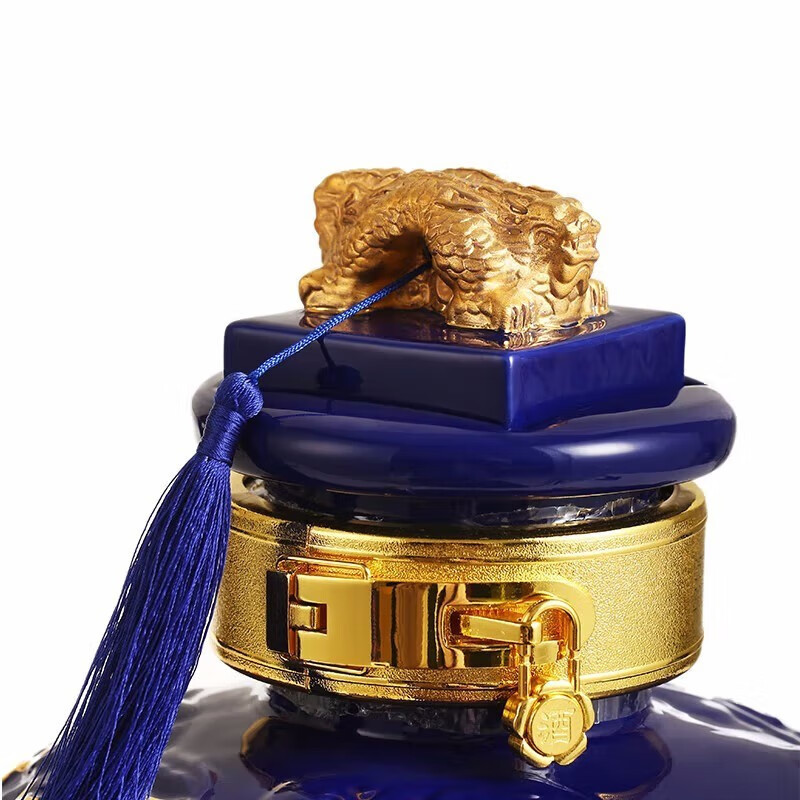 五粮液五粮液 九龙坛 52度浓香型白酒 收藏摆柜送礼 九龙坛 5l 蓝色