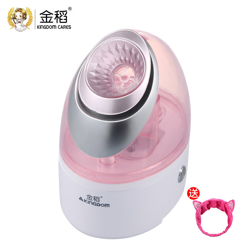 金稻冷喷蒸脸器 KD23318 纳米离子 抗过敏补水喷雾 家用美容仪 蒸面器