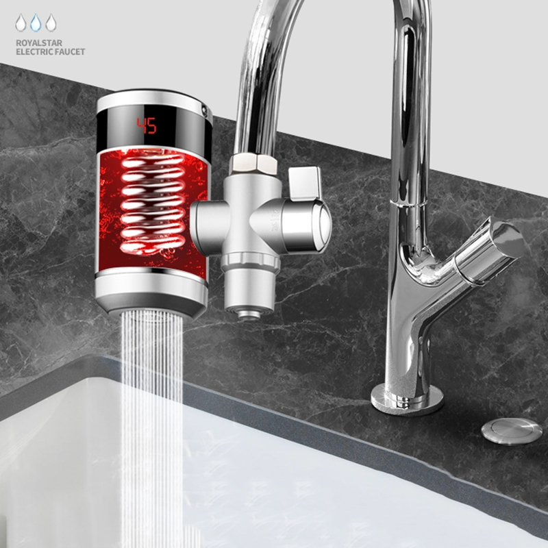 荣事达royalstar电热水龙头加热器即热式速热厨房快速过水热加热热水