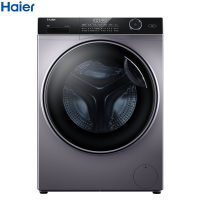 海尔(Haier)9公斤 大容量 变频 滚筒洗衣机 全自动家用 纤薄机身 智能投放 XQG90-BD14126L