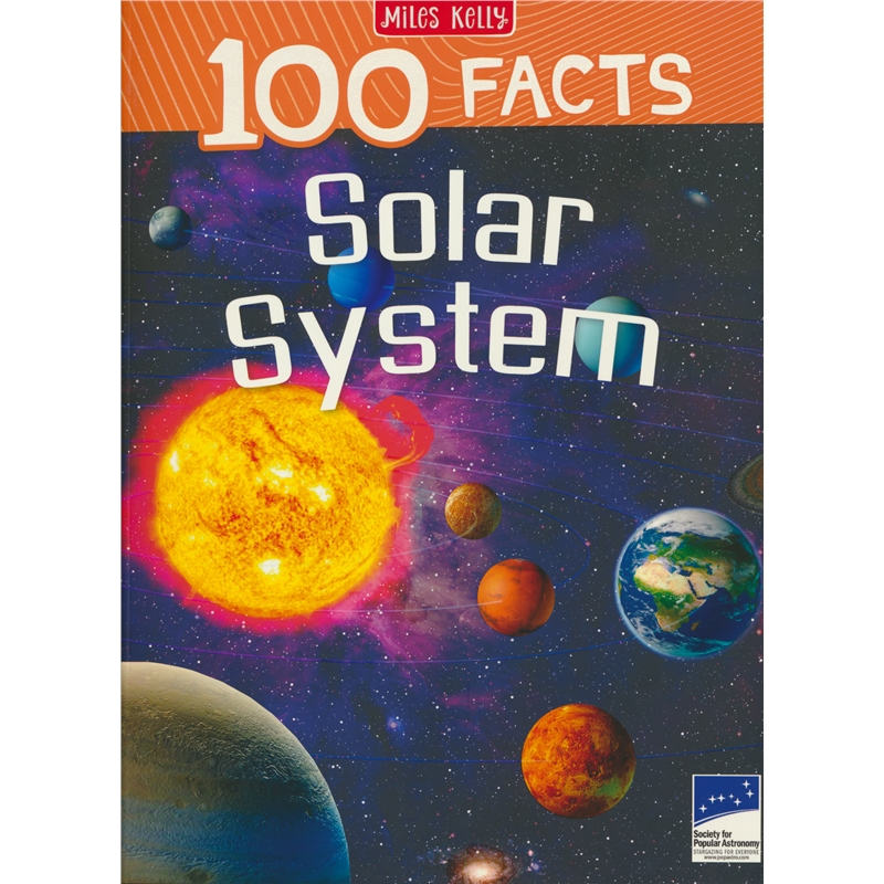 [正版]100 Facts Solar System 100个事实 太阳系 儿童英语科普读物 英文原版进口图书
