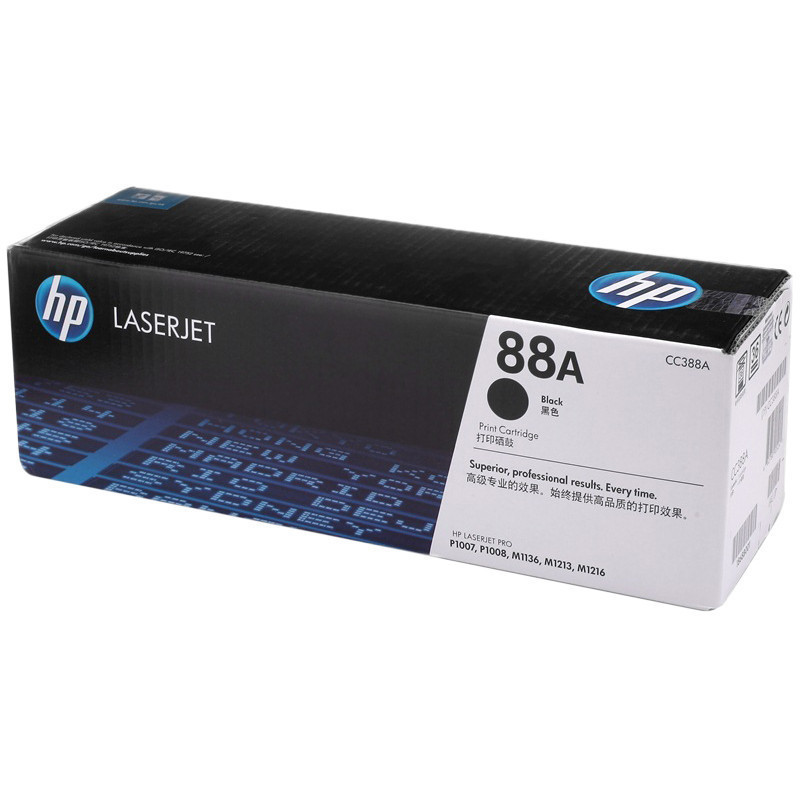 惠 普(HP) CC388A 黑 色 硒 鼓 88A