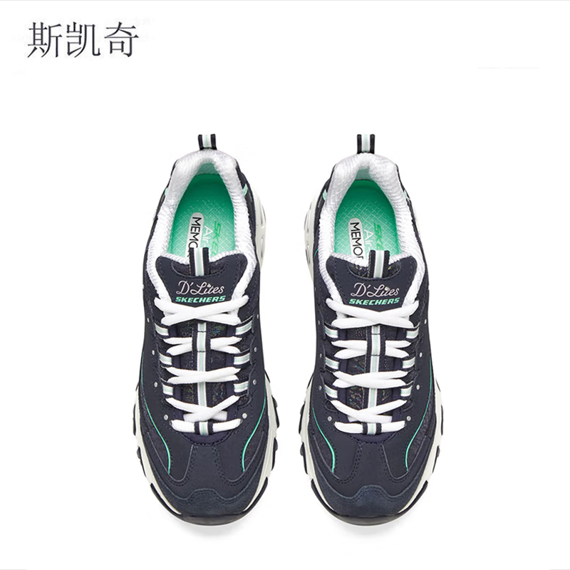 斯凯奇 女休闲运动老爹鞋 149060/NVAQ-6 双高清大图