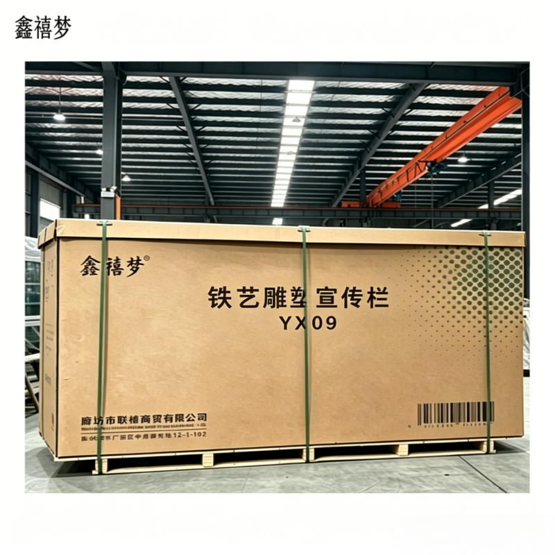 鑫禧梦 铁艺雕塑宣传栏 YX09 平方米高清大图